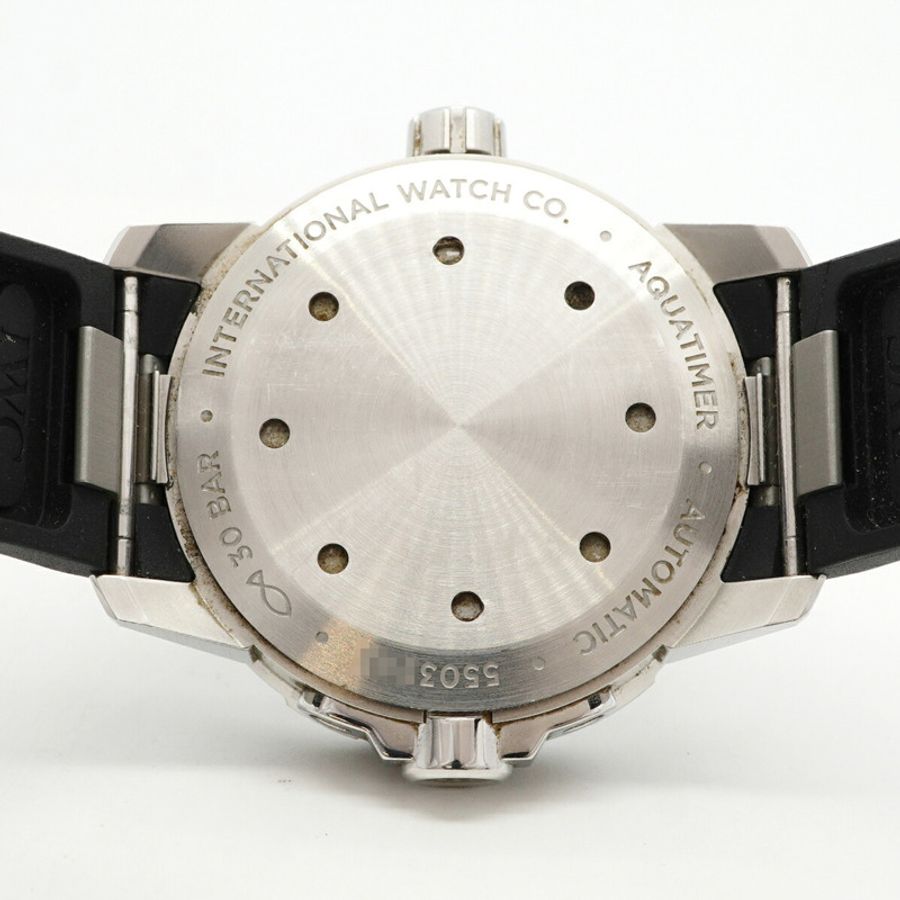 IWC 沙夫豪森海洋時計 IW329002 黑色錶盤男士手錶-4