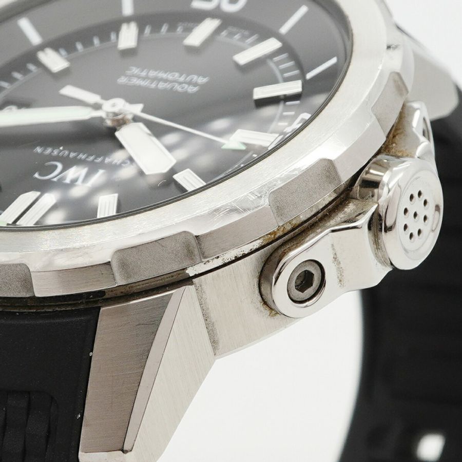IWC 沙夫豪森海洋時計 IW329002 黑色錶盤男士手錶-6