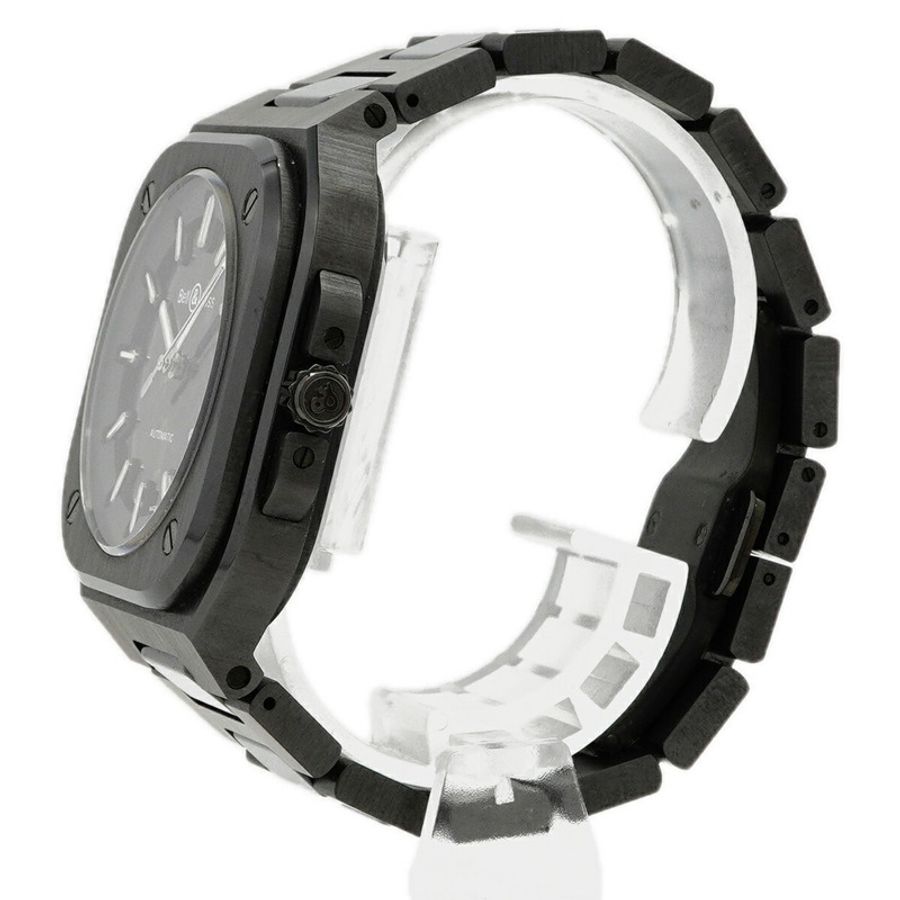 Bell & Ross BR05 鏤空黑色陶瓷男士腕錶 BR05A-BL-SK-CE SCE 錶盤-1