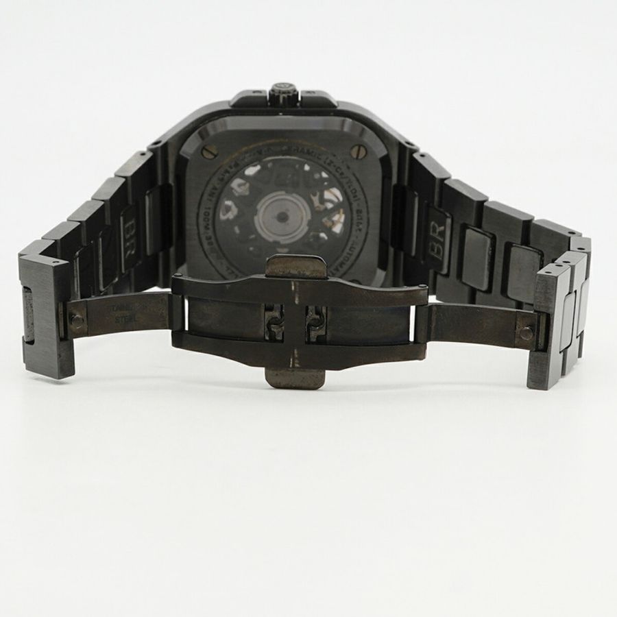 Bell & Ross BR05 鏤空黑色陶瓷男士腕錶 BR05A-BL-SK-CE SCE 錶盤-3
