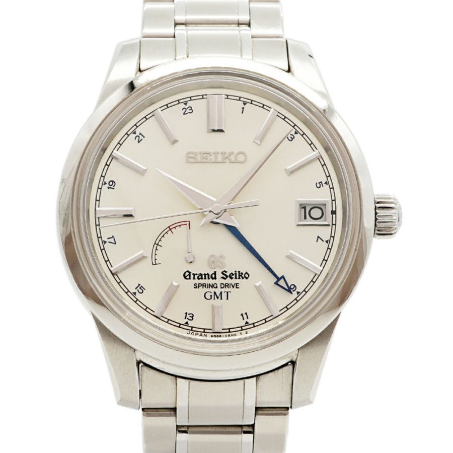 精工 Grand Collection SBGE025 9R66-0AL0 銀色錶盤男士腕錶-0