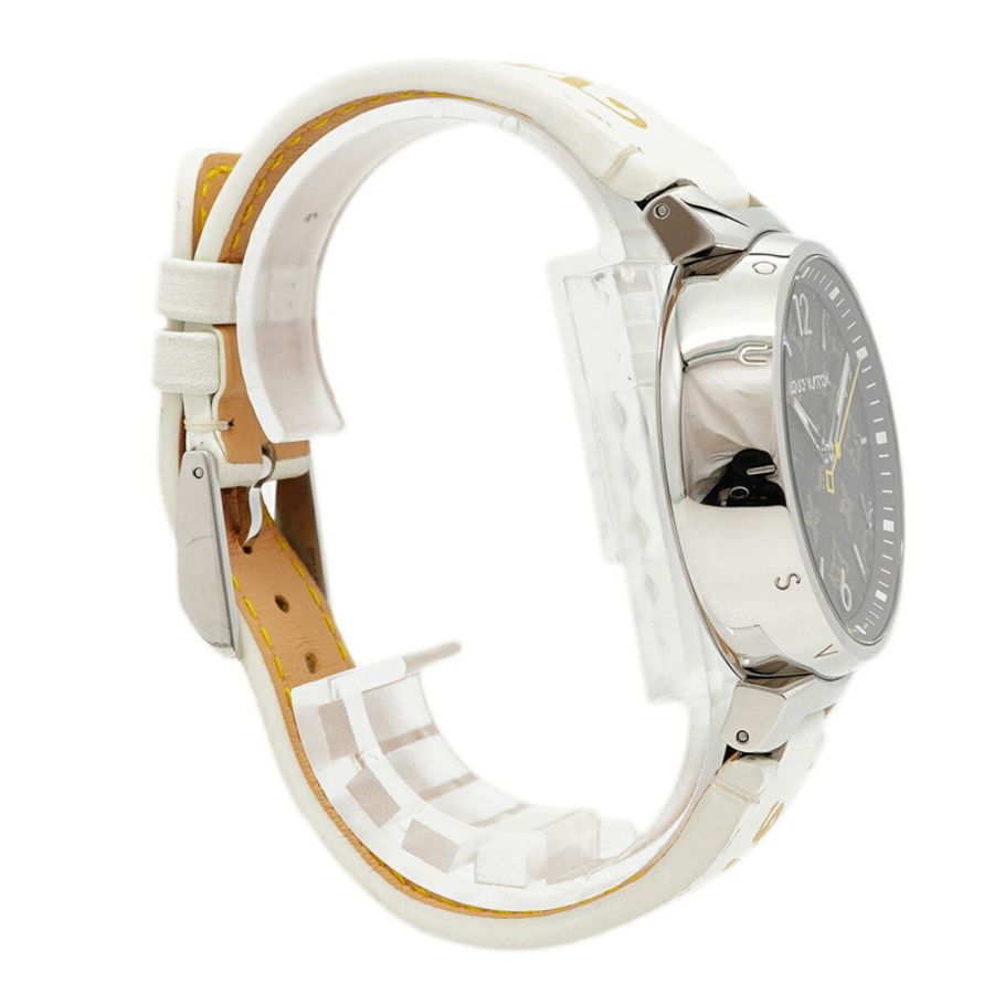 路易威登 Tambour Monogram QA072Z 棕色錶盤男士腕錶-2
