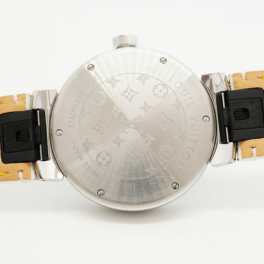 路易威登 Tambour Monogram QA072Z 棕色錶盤男士腕錶-3
