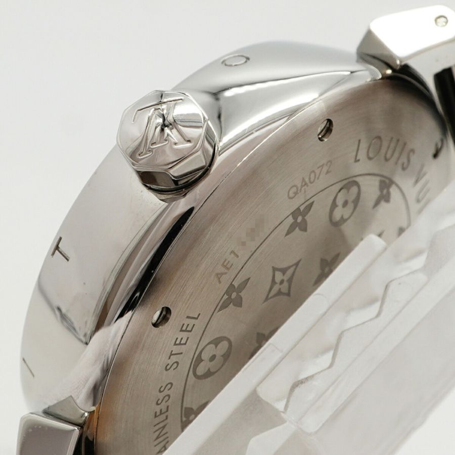 路易威登 Tambour Monogram QA072Z 棕色錶盤男士腕錶-6