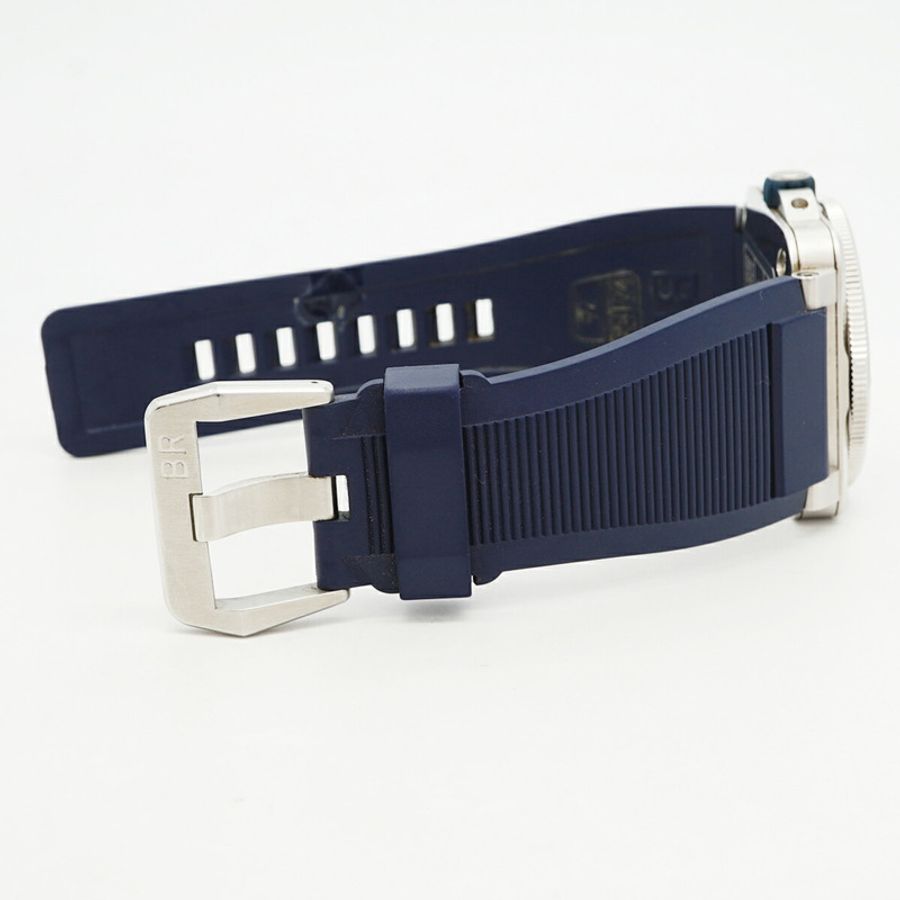 Bell & Ross BR03-92 潛水錶 藍色 BR0392-D-BU-ST SRB 錶盤 男士腕錶-3