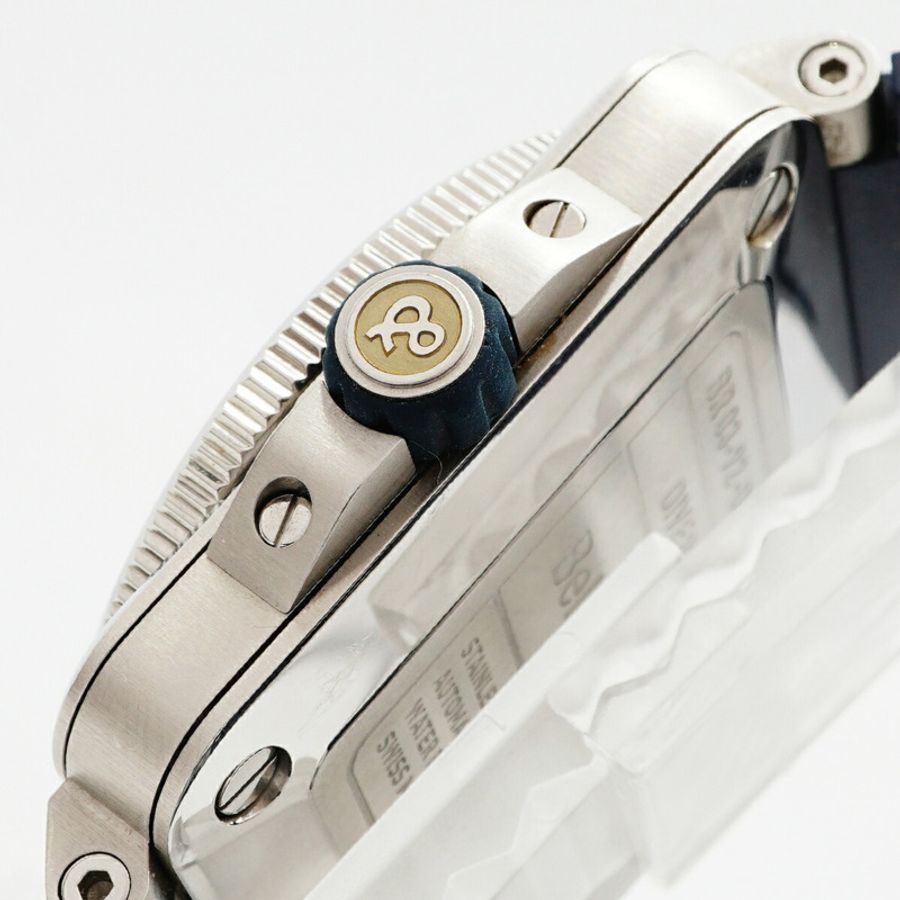 Bell & Ross BR03-92 潛水錶 藍色 BR0392-D-BU-ST SRB 錶盤 男士腕錶-8