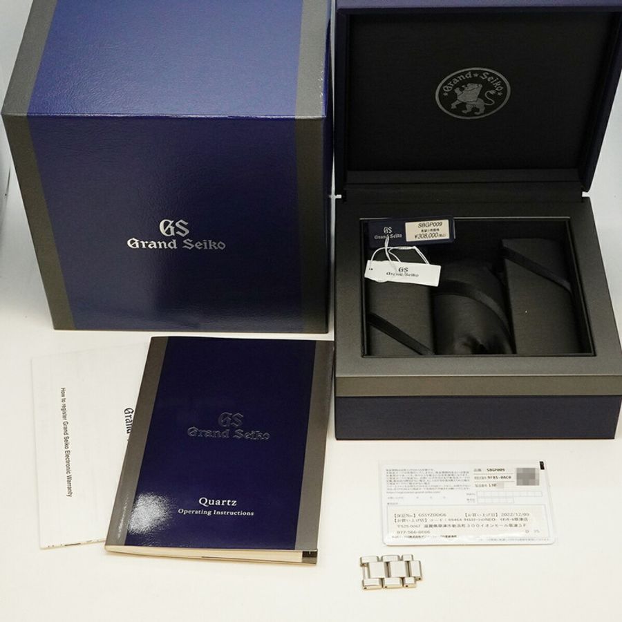 精工 Grand Heritage 系列 SBGP009 9F85-0AC0 銀色錶盤男士腕錶-9