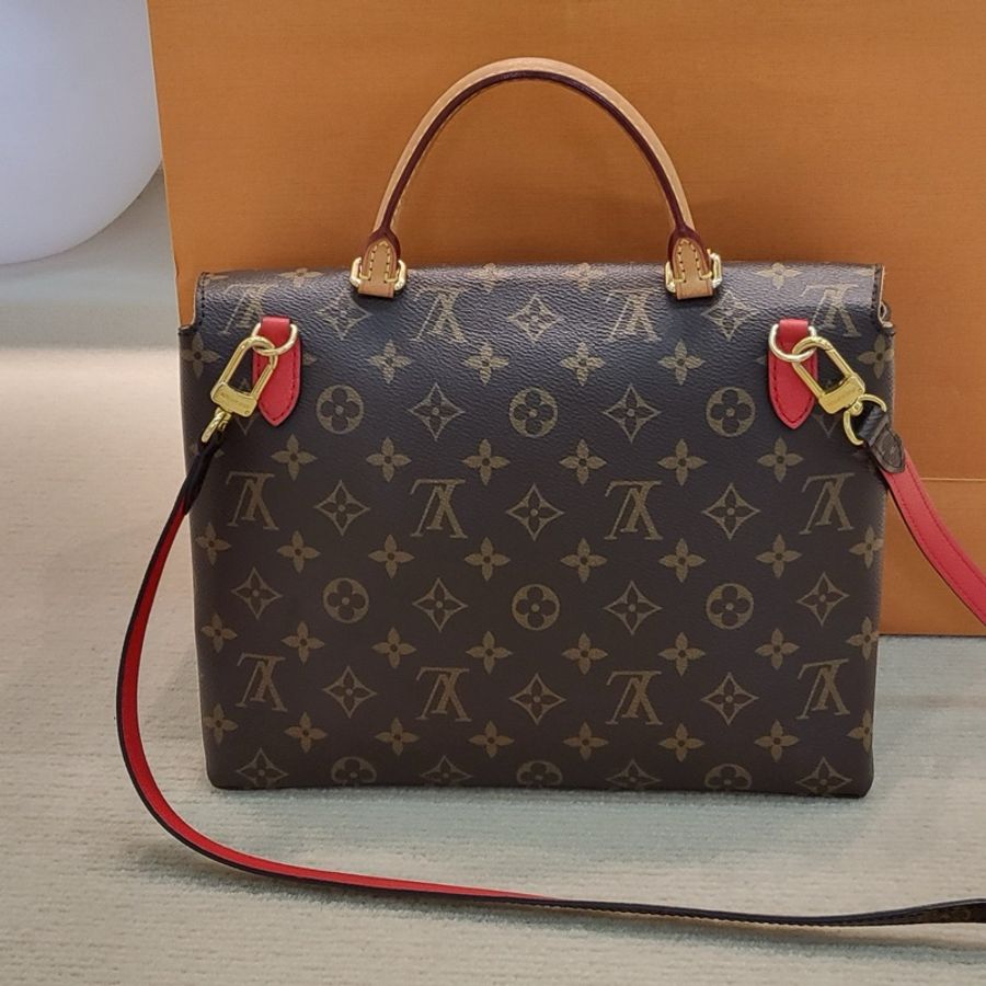 路易威登/Louis Vuitton mairgnan锁头包邮差包 芯片编码18年 御姐都爱的经典老-1