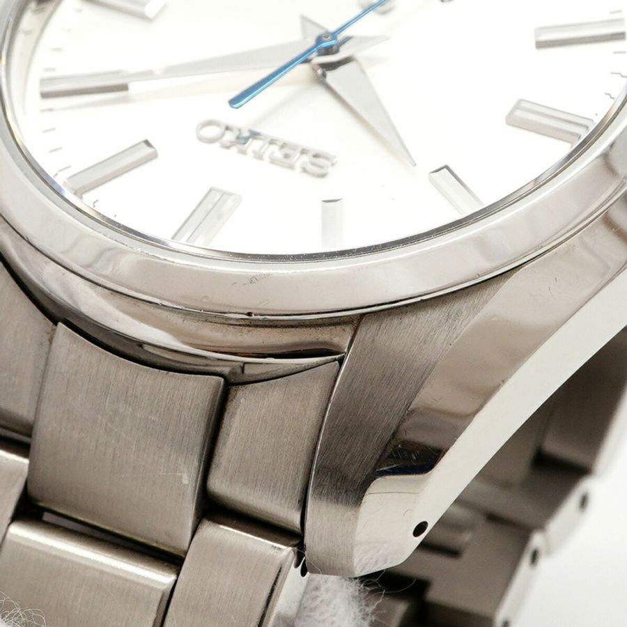 精工 Grand Mechanical SBGR099 9S61-00B0 銀色錶盤男士腕錶-6