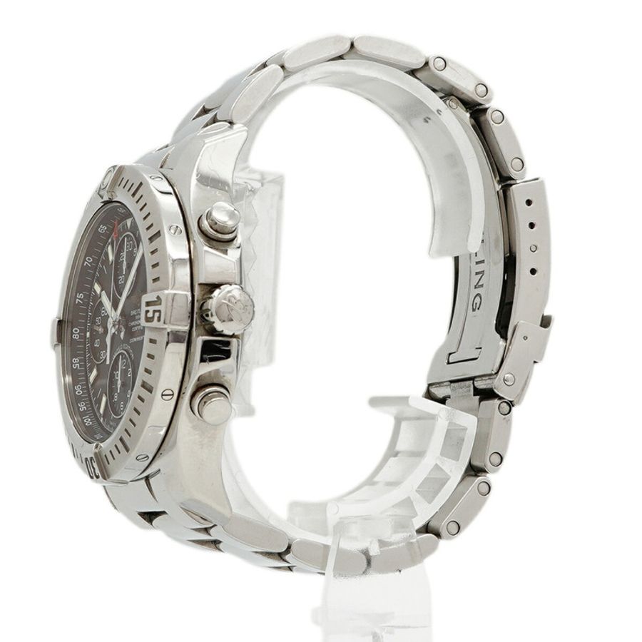 百年靈 Colt Chrono 日本限量版(500 枚)A13388 黑色錶盤男士腕錶-1