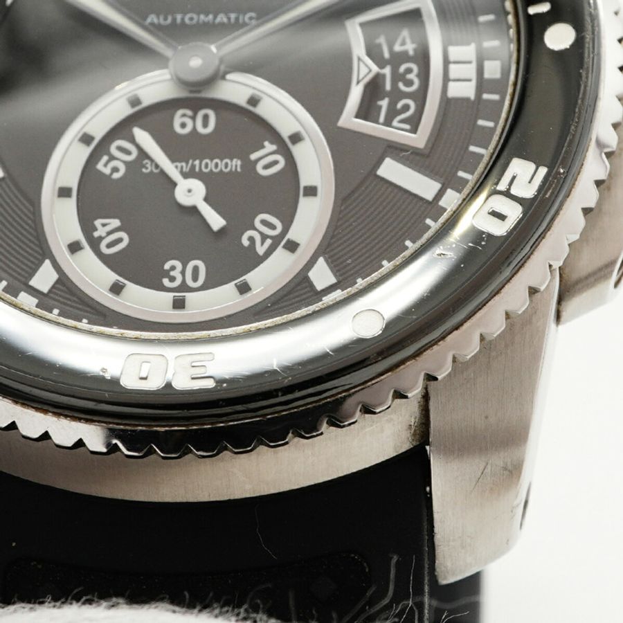 卡地亞 Calibre Diver 300M W7100056 黑色錶盤男士腕錶-5
