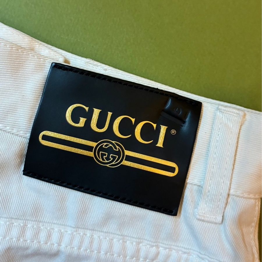 Gucci 熊熊白色短褲🐻27號-3