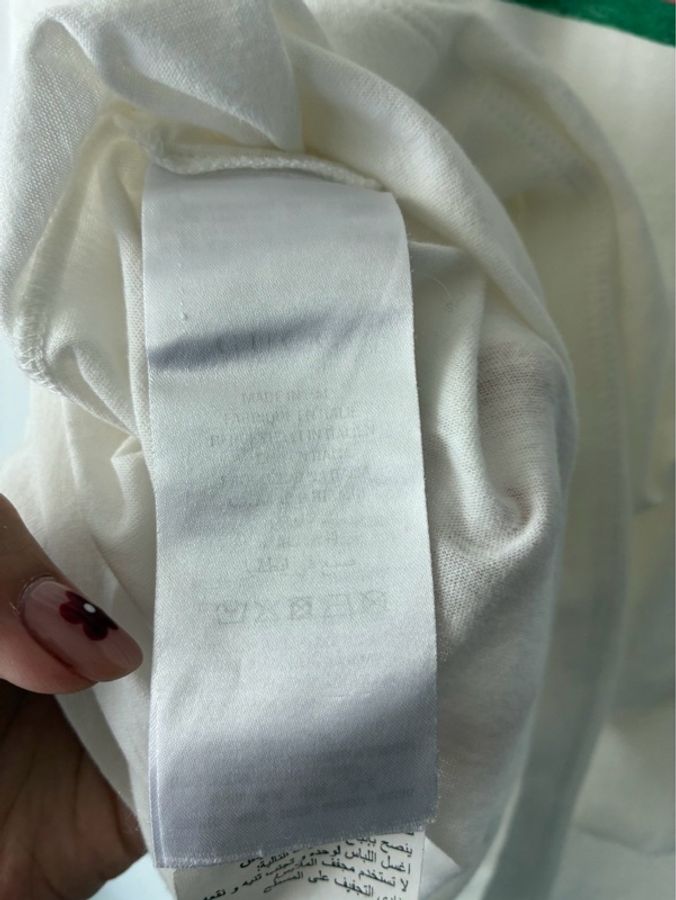 Gucci 白色字母短袖T恤s-9