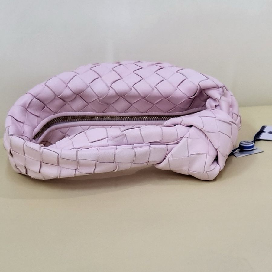 葆蝶家/Bottega Veneta Mini Jodie 櫻花粉 新款二代-3
