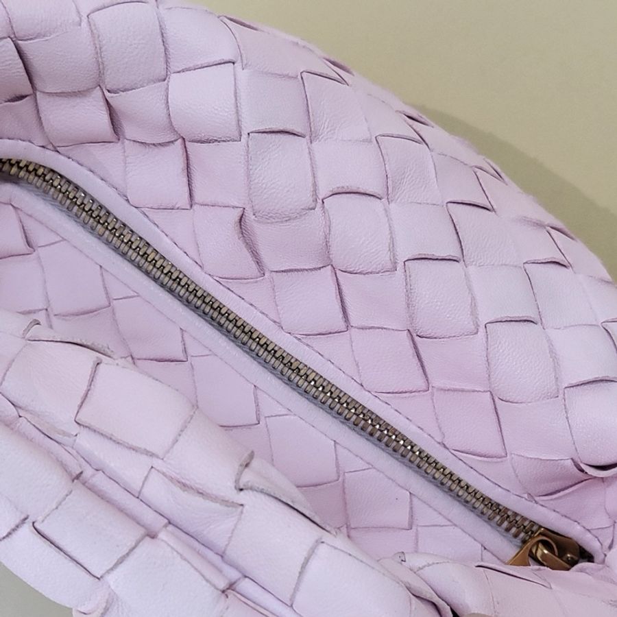 葆蝶家/Bottega Veneta Mini Jodie 櫻花粉 新款二代-5