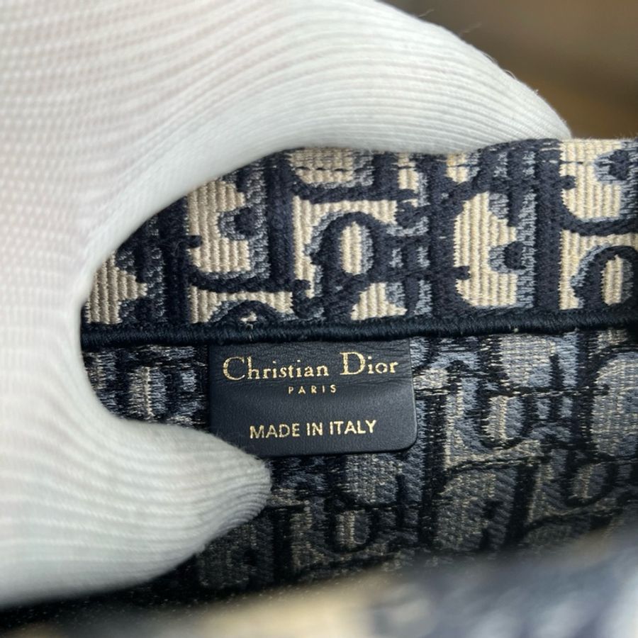 DIOR迪奧 BookTote 老花滿印大容量 Oblique手工 刺繡 托特包Tote包-6