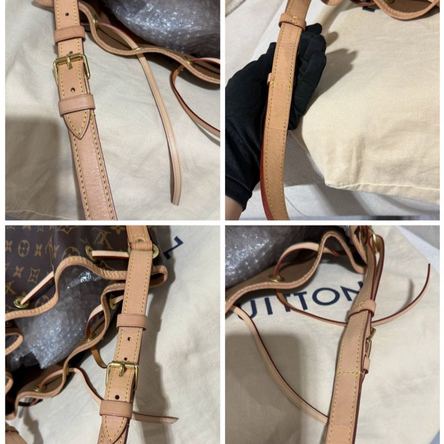 Louis Vuitton Monogram Noé GM M42224 水桶包-7