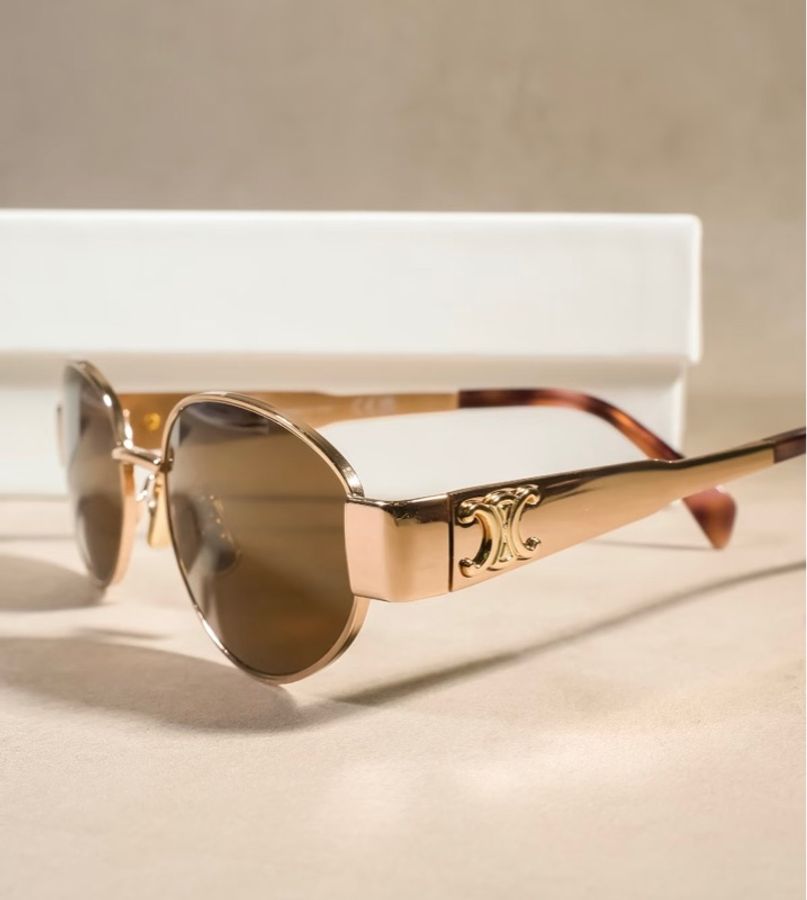 Celine 太陽眼鏡 TRIOMPHE METAL 01 爆款-6