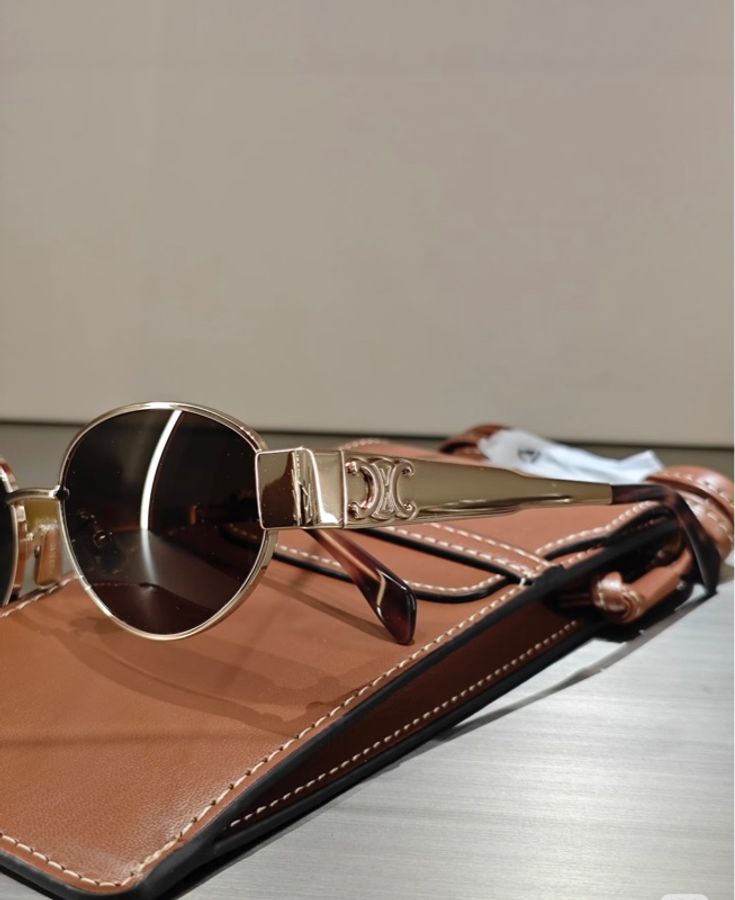 Celine 太陽眼鏡 TRIOMPHE METAL 01 爆款-8