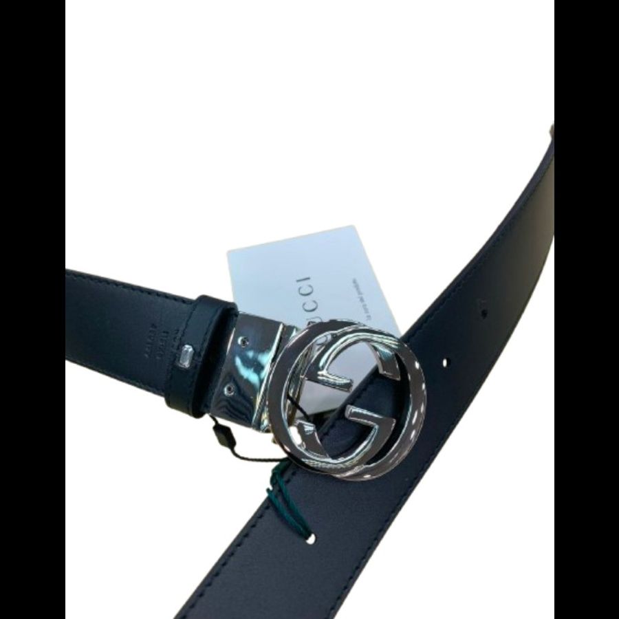 Gucci GG扣 雙面腰帶 皮帶 男女同款 100cm-2