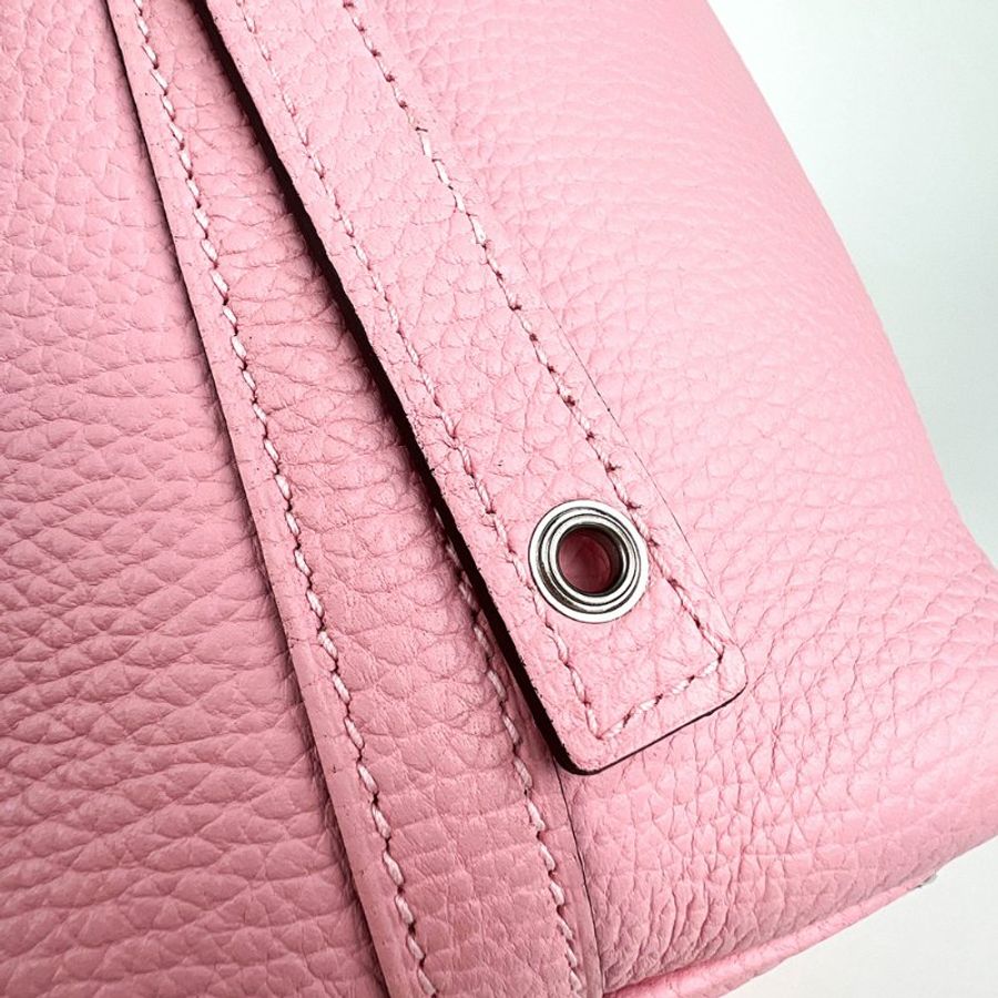 HERMÈS 愛馬仕 Picotin Lock 18 菜籃子 櫻花粉 Clemence 牛皮手提包｜B刻 2023年 Rose Sakura 稀有夢幻色｜KÉSH 凱仕精品-23