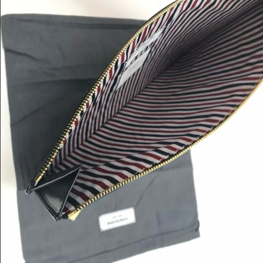 Thom Browne 海洋生態壓紋圖案皮革手拿包 信封包-2