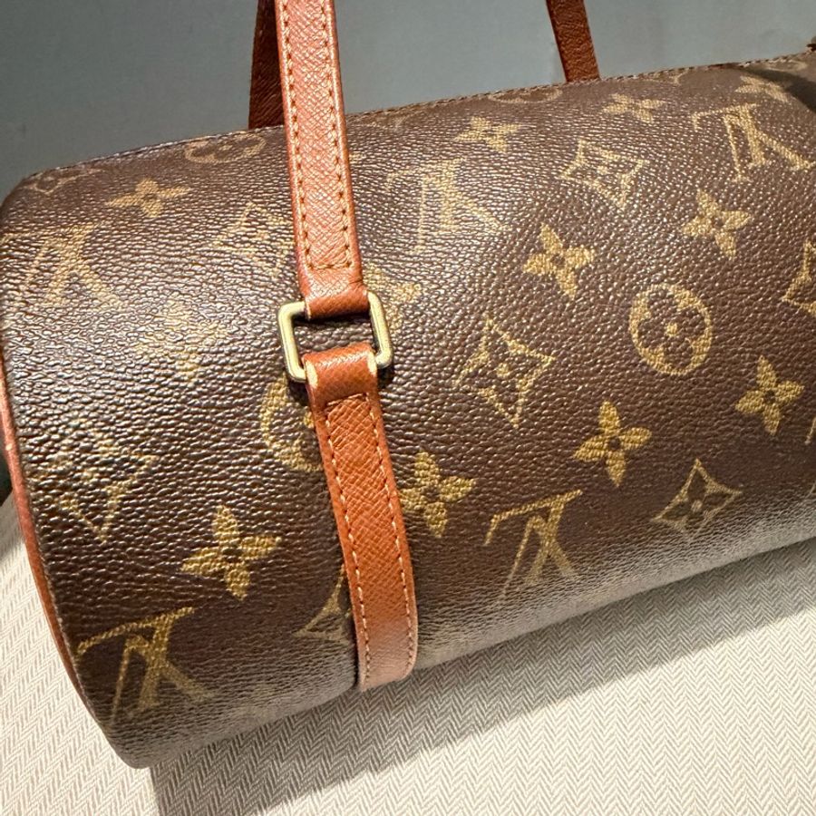 Louis Vuitton LV 經典老花 26 巴比龍 圓筒包 手拿包-26