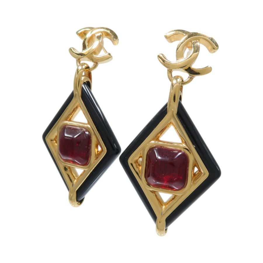 CHANEL PVC/金屬Earrings耳環-1