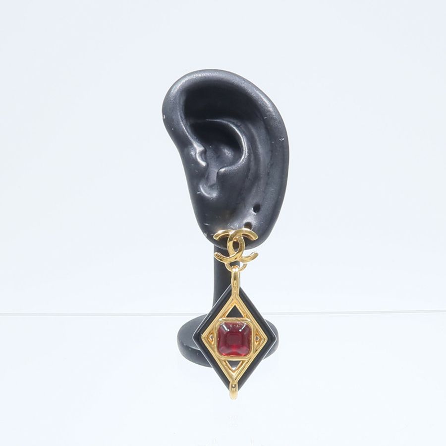 CHANEL PVC/金屬Earrings耳環-6