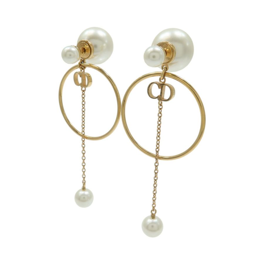 Dior PVC/金屬Dior Tribales Earrings耳環-1