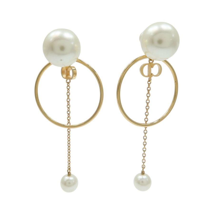 Dior PVC/金屬Dior Tribales Earrings耳環-2