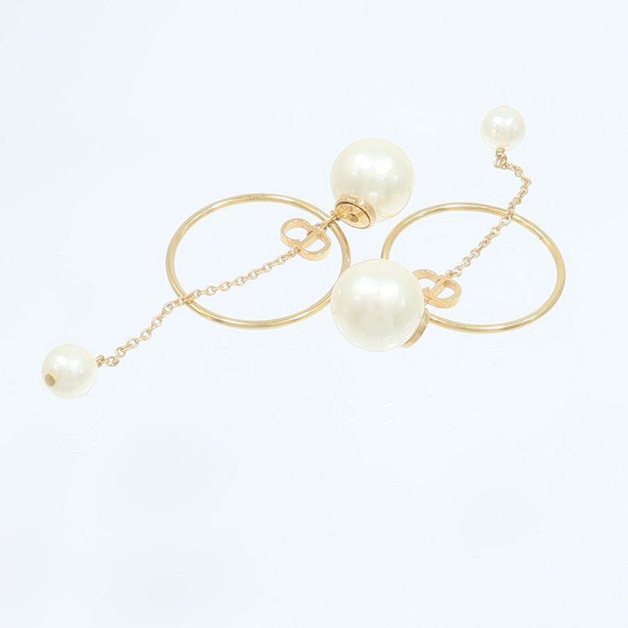 Dior PVC/金屬Dior Tribales Earrings耳環-4