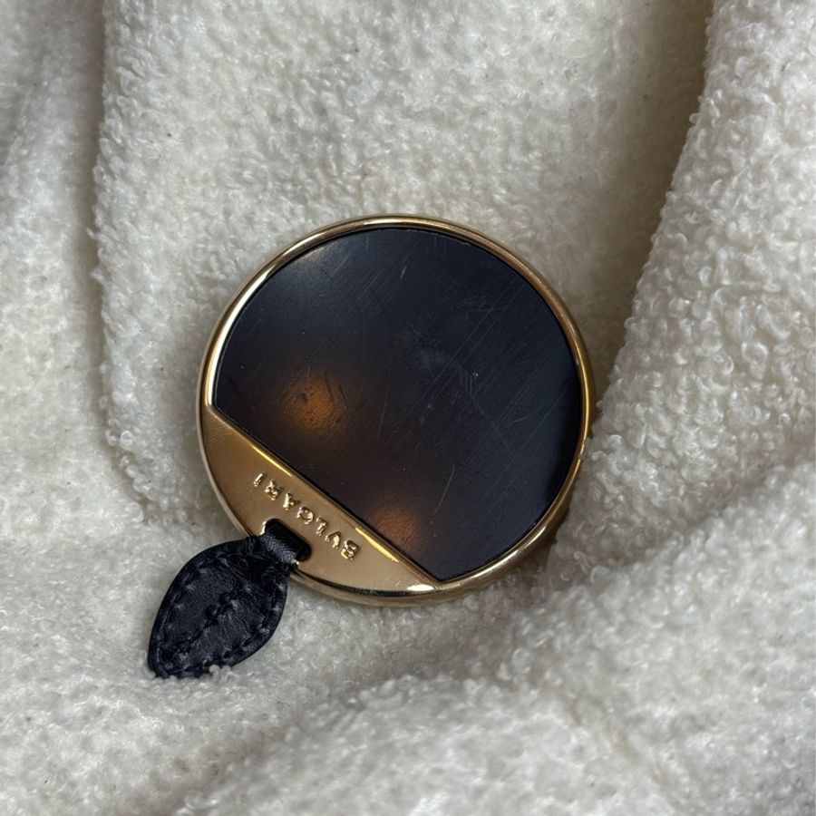Bvlgari Serpenti Forever 限量黑色菱格蛇頭包-13