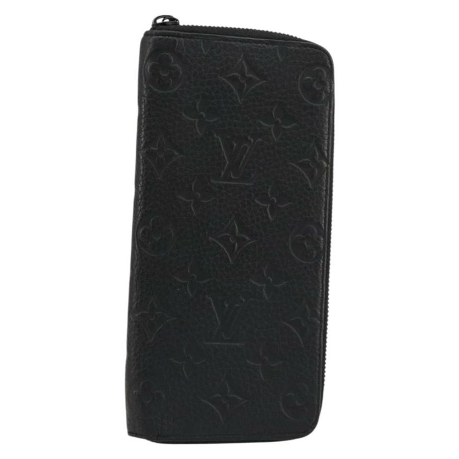 【日本直送】路易威登 Monogram Empreinte Zippy 皮夾黑色 M61864 LV 正品 140525-0