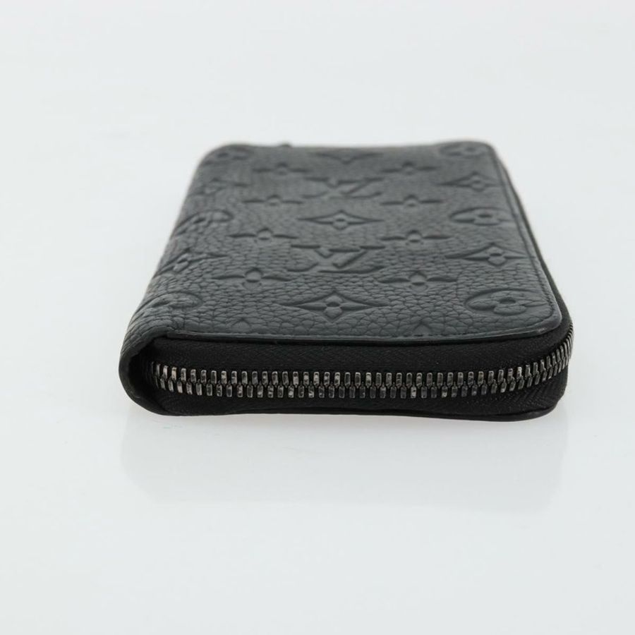 【日本直送】路易威登 Monogram Empreinte Zippy 皮夾黑色 M61864 LV 正品 140525-5