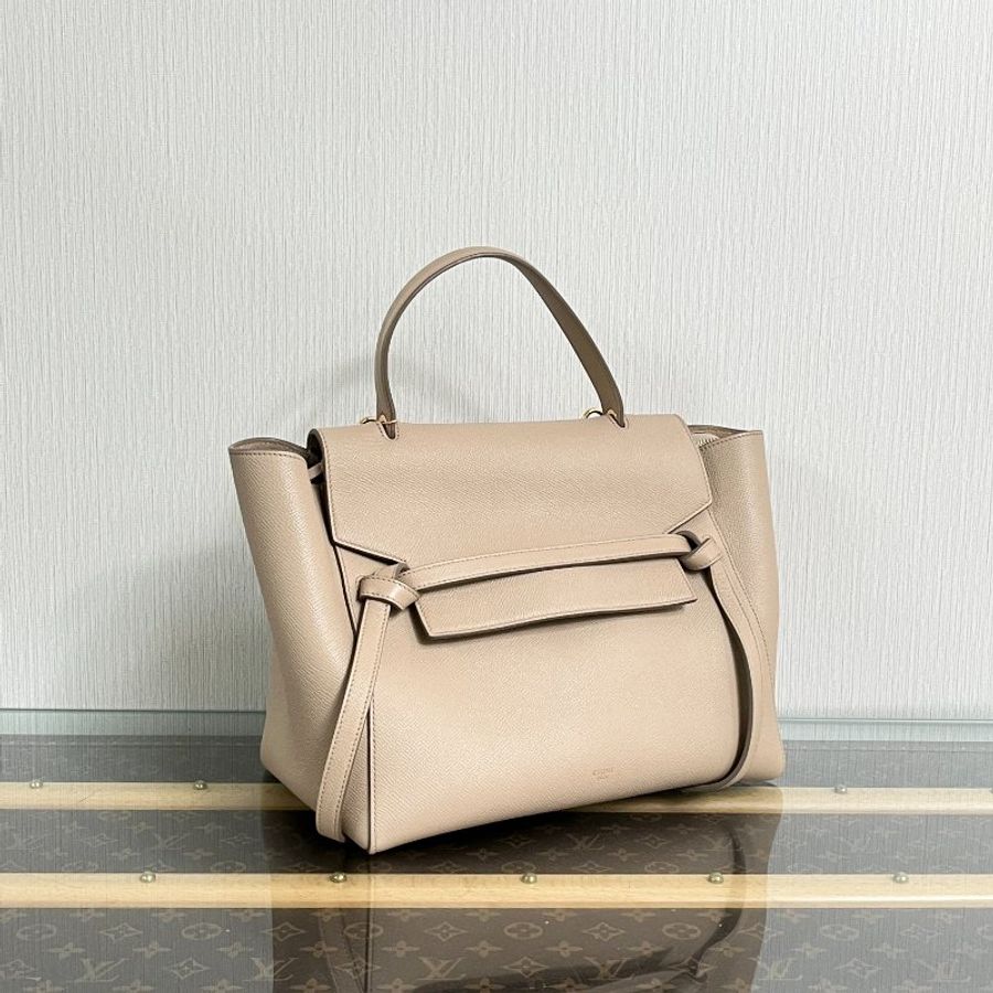 CELINE 鯰魚Belt金扣大號手提肩背包 28*23*17 98新配件塵袋-2