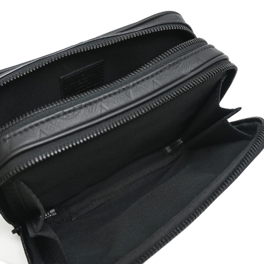 路易威登 Alpha Wearable Wallet 男女通用單肩包,M82544(已停產),Monogram Shadow 黑色-5