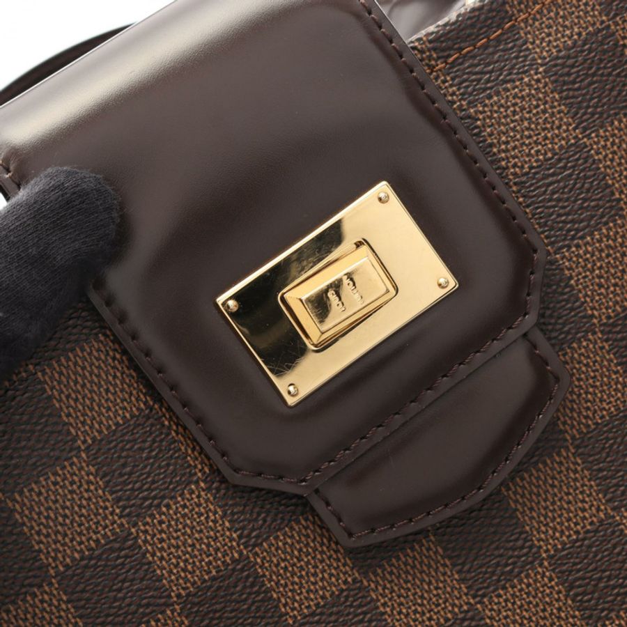 LOUIS VUITTON Cabas Roseberry 單肩手提包 N41177 Damier Ebene 二手 LV-9