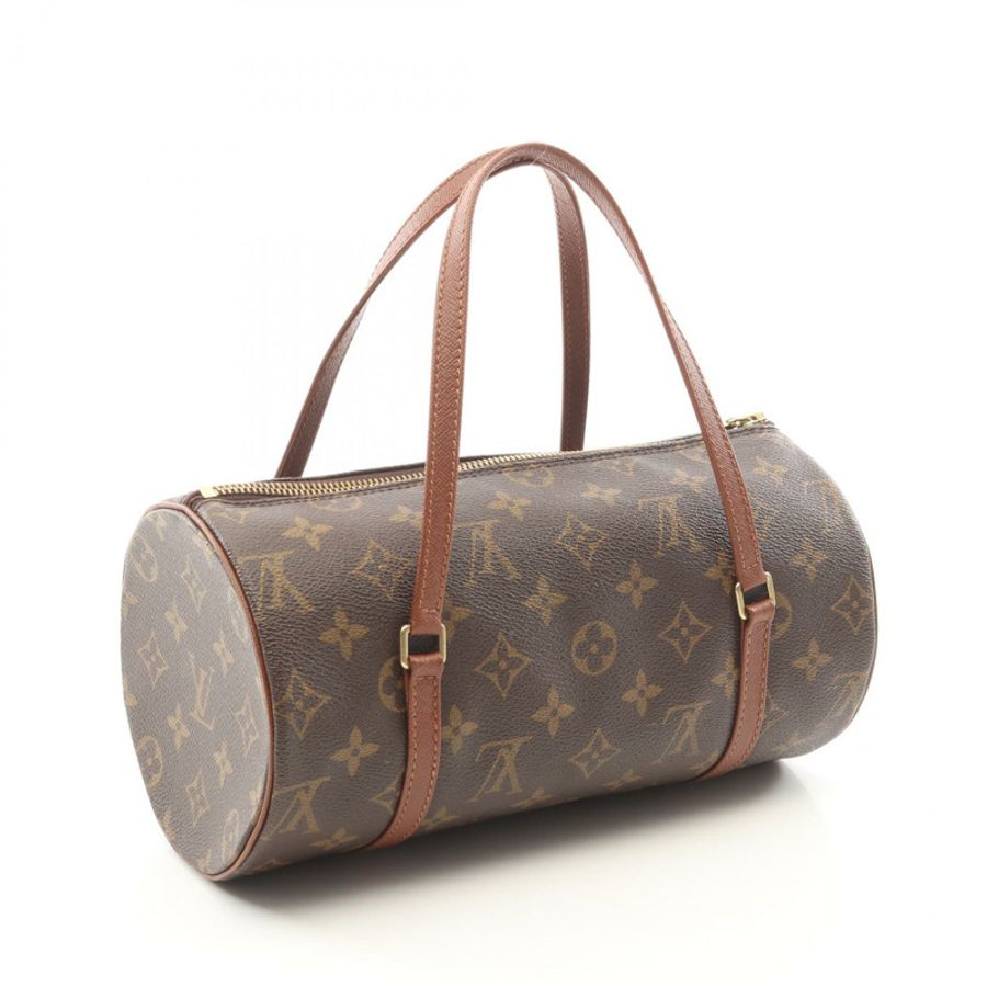 路易威登 Papillon 26 舊式單肩背包 M51366 Monogram 棕色皮革-1