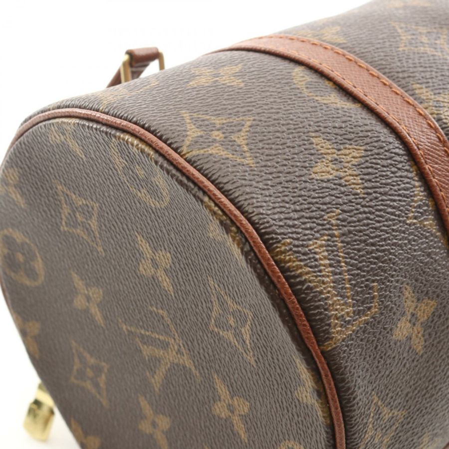 路易威登 Papillon 26 舊式單肩背包 M51366 Monogram 棕色皮革-6