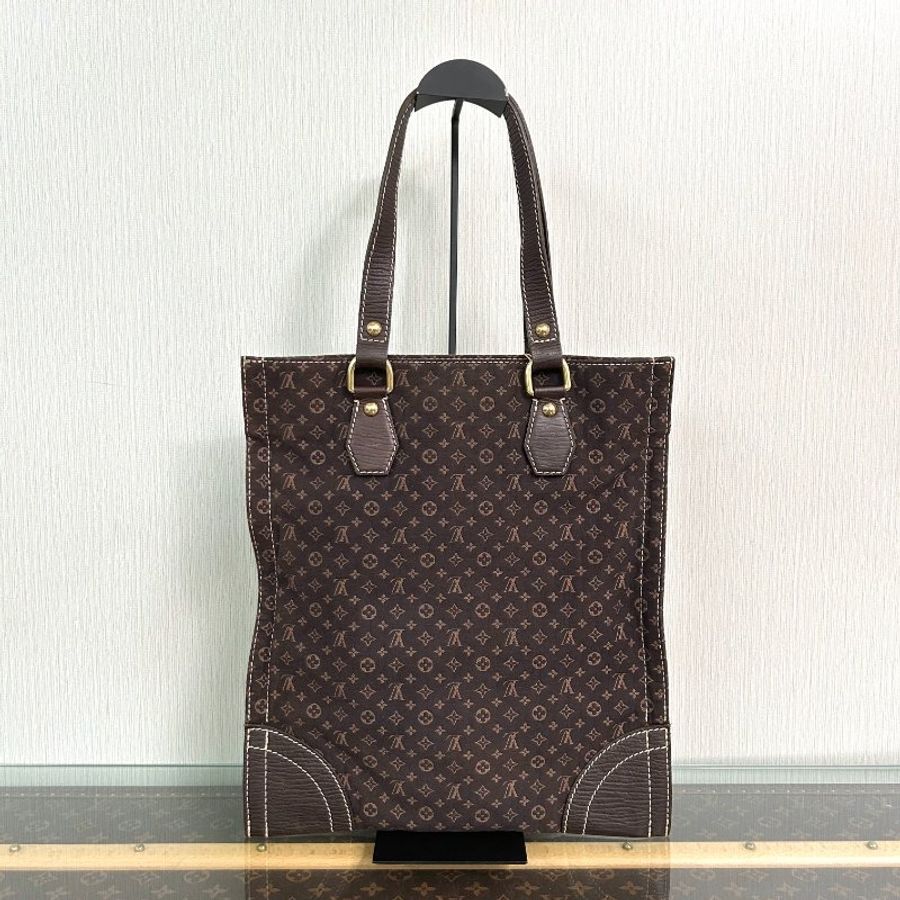 LV 經典老花帆布手提托特包 35*39.5 98新配件塵袋-5