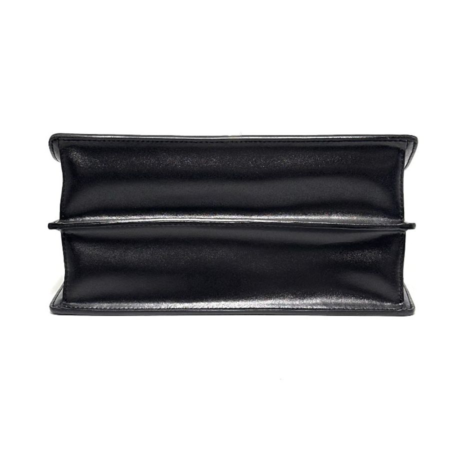 ️FENDI 黑金小怪獸休閒翻蓋 手提肩背斜背包 25*18*12 98新配件塵袋-5