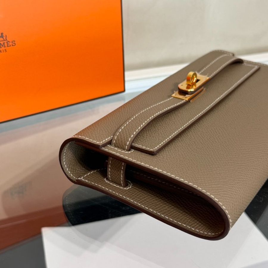 HERMES Kelly To Go - Etoupe 18 大象灰金 B-3