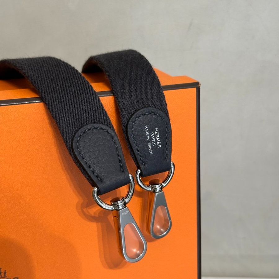 HERMES Mini Evelyne - Caban 3Y 水冰藍銀 B-7
