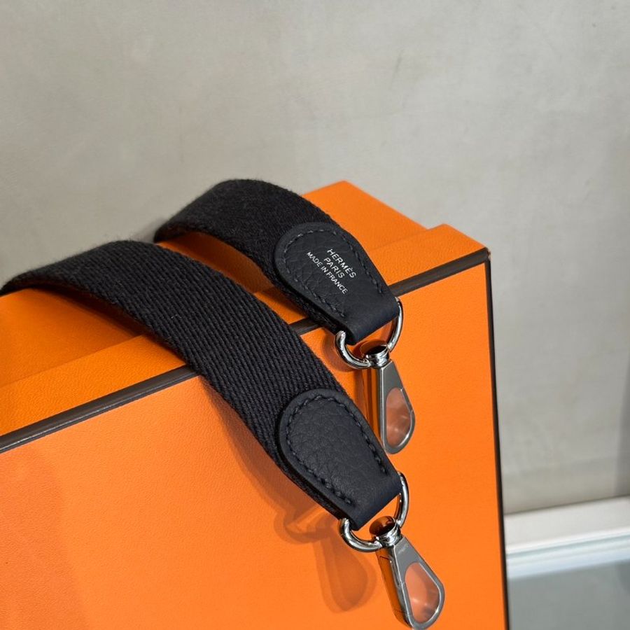 HERMES Mini Evelyne - Caban 3Y 水冰藍銀 B-8