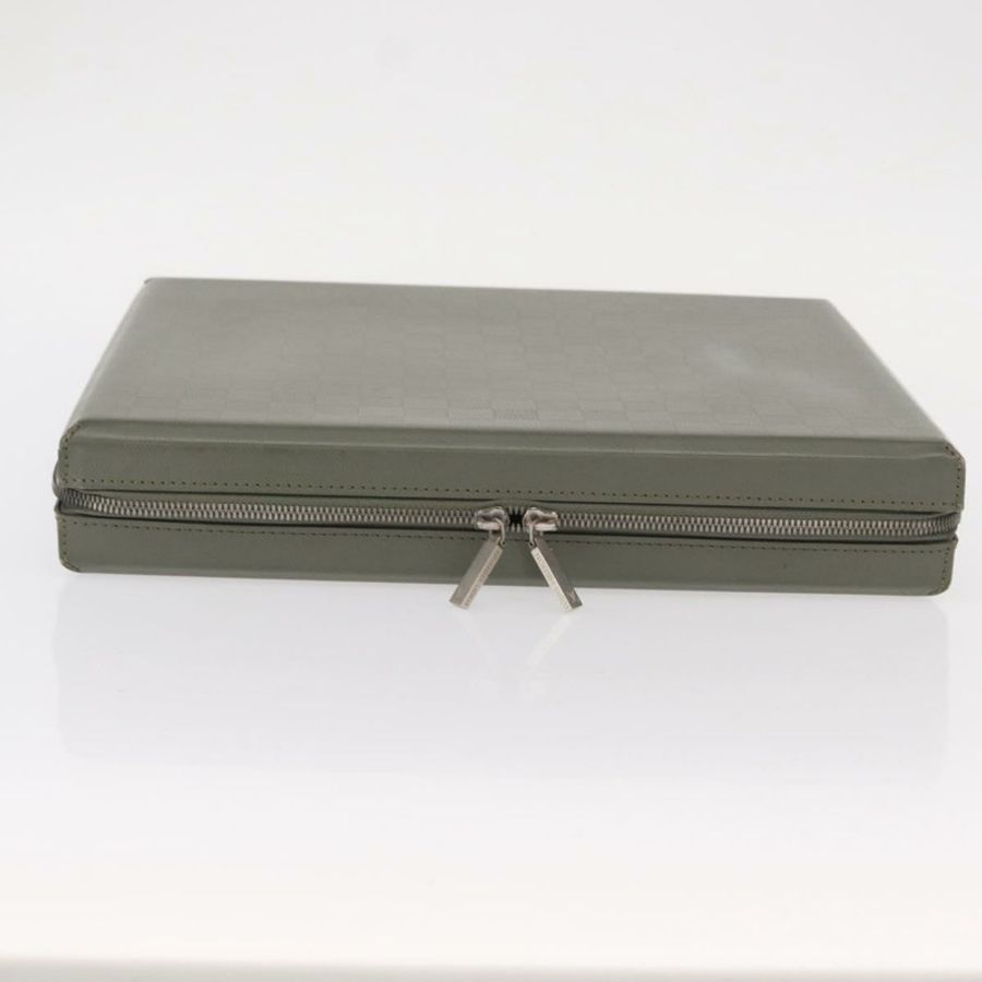 【日本直送】路易威登 Damie Grasset Luke 商務包 灰色樹脂 M92154 LV 正品 152706-4