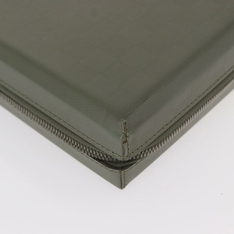 【日本直送】路易威登 Damie Grasset Luke 商務包 灰色樹脂 M92154 LV 正品 152706-7