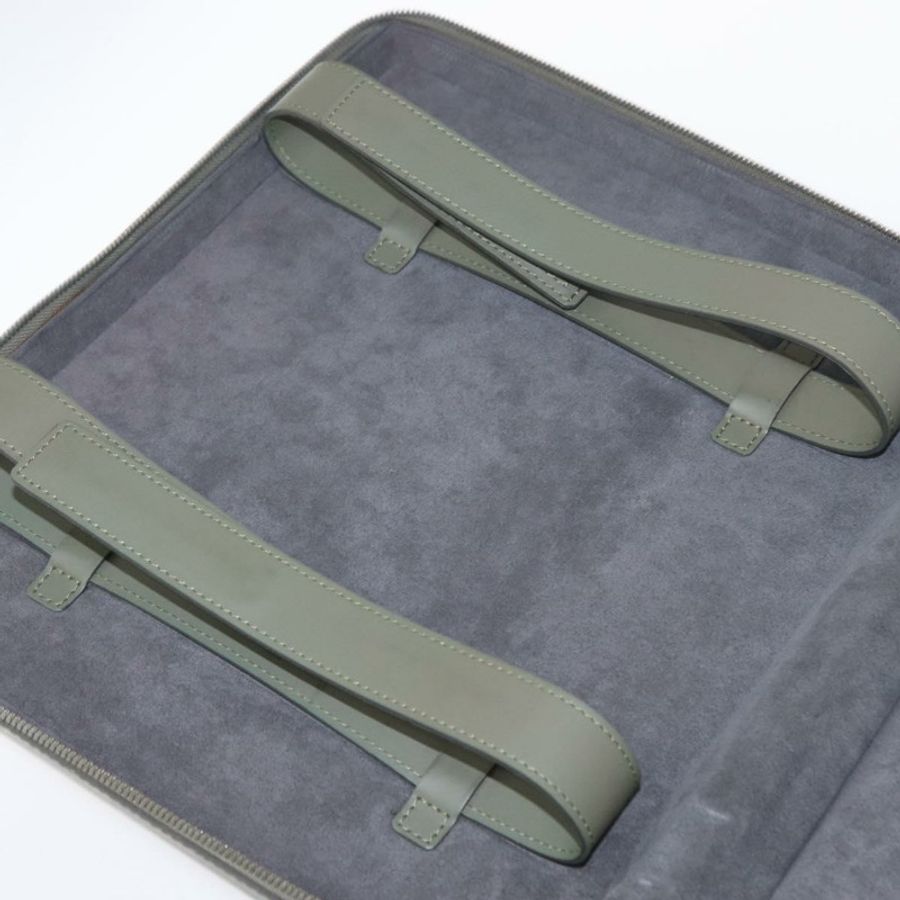 【日本直送】路易威登 Damie Grasset Luke 商務包 灰色樹脂 M92154 LV 正品 152706-10
