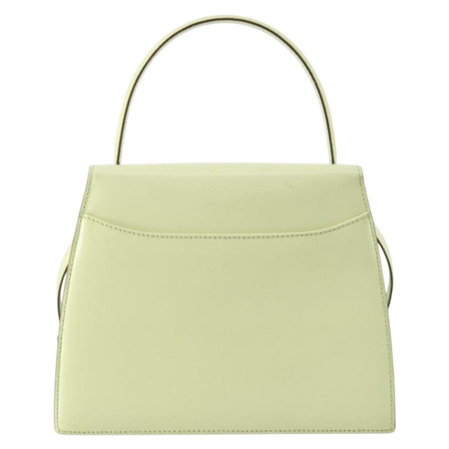 【日本直送】CELINE 手提包 皮革 2way 綠色金色 正品 153240-1