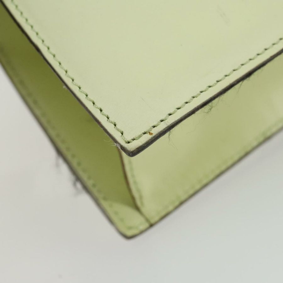 【日本直送】CELINE 手提包 皮革 2way 綠色金色 正品 153240-15